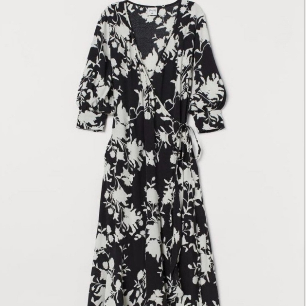 NWOT Johanna Ortiz X H&M Wrap Dress - Picture 11 of 16